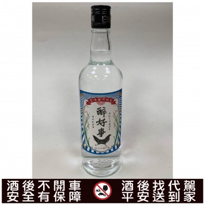 天恩友善農法糙米酒 59.5度 600cc 醉好事